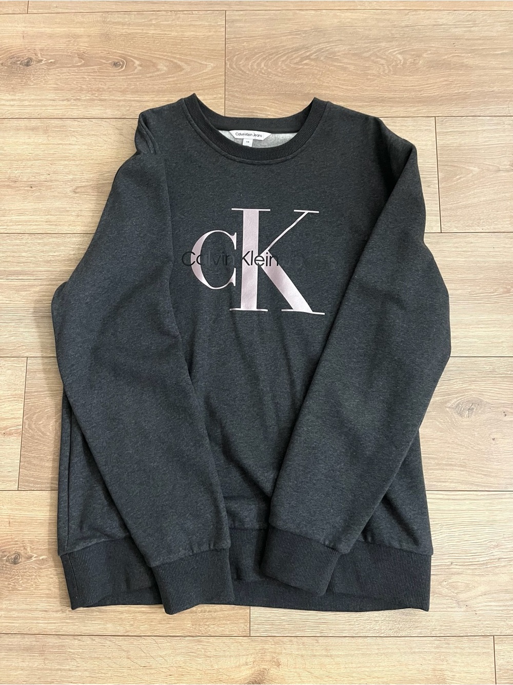Calvin Klein Black Crewneck Sweatshirt